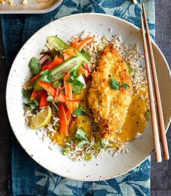 https://www.pontalo.net - Healthy chicken katsu curry