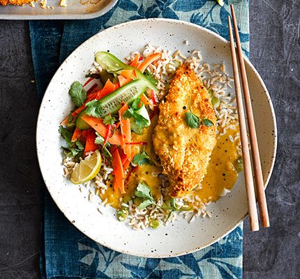 https://www.pontalo.net - Healthy chicken katsu curry