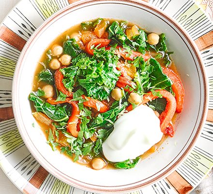 https://www.pontalo.net - Chickpea tagine soup