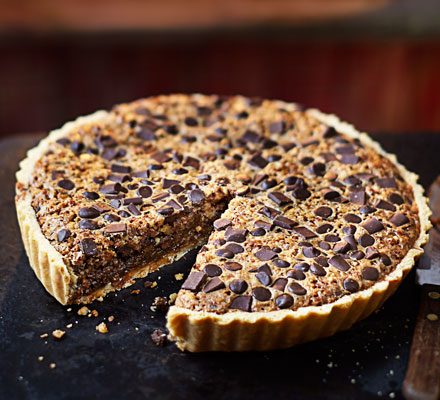 https://www.pontalo.net - Choc chip pecan pie