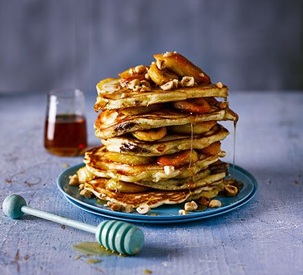 https://www.pontalo.net - Chocolate-filled pancakes with caramelised banana