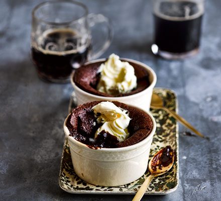 https://www.pontalo.net - Guinness chocolate puddings