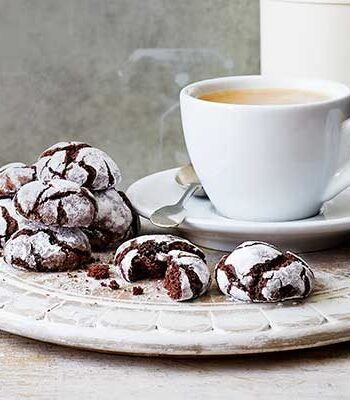 https://www.pontalo.net - Chocolate fudge crinkle biscuits