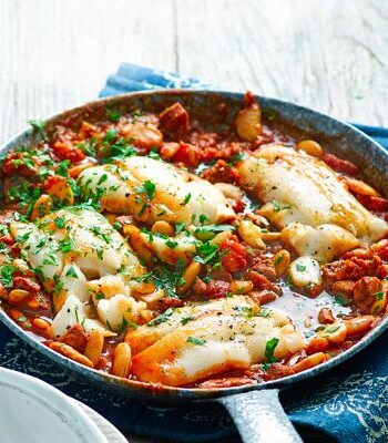 https://www.pontalo.net - Cod & chorizo stew