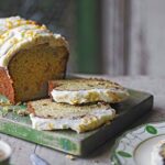 https://www.pontalo.net - Courgette & orange cake with cream cheese frosting