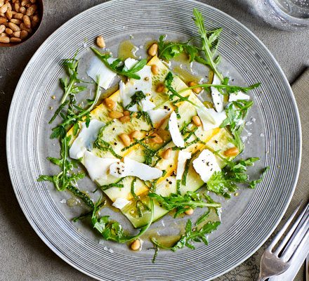 https://www.pontalo.net - Courgette carpaccio