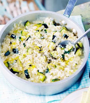 https://www.pontalo.net - Courgette & lemon risotto