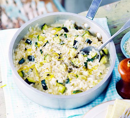 https://www.pontalo.net - Courgette & lemon risotto