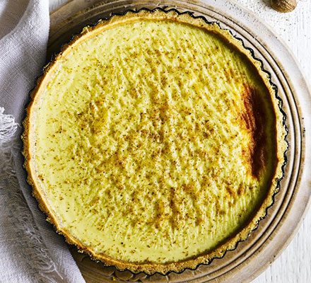 https://www.pontalo.net - Custard & nutmeg tart