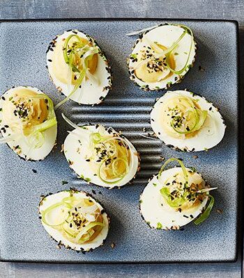 https://www.pontalo.net - Furikake devilled eggs