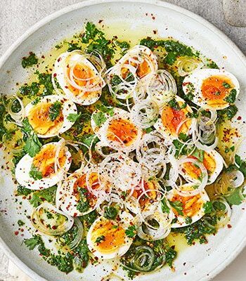 https://www.pontalo.net - Egg & parsley salad with watercress dressing