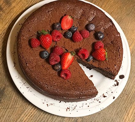 https://www.pontalo.net - Flourless chocolate cake