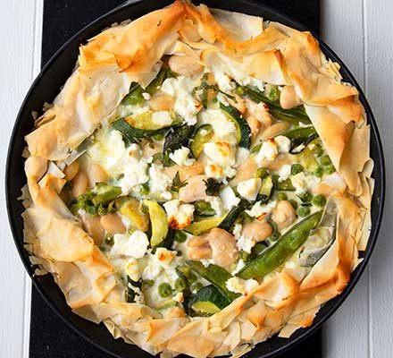 https://www.pontalo.net - Frying pan filo tart