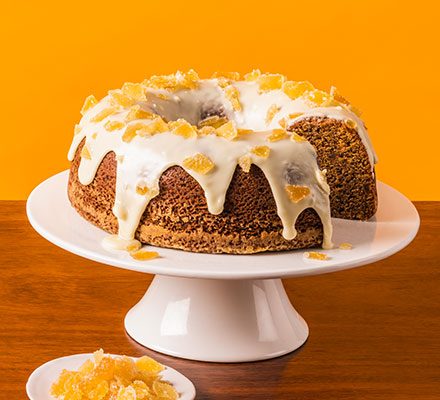 https://www.pontalo.net - Ginger & white chocolate cake