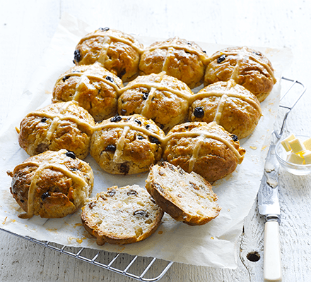 https://www.pontalo.net - Gluten-free hot cross buns