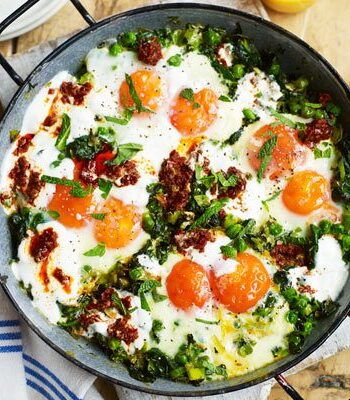 https://www.pontalo.net - Green shakshuka