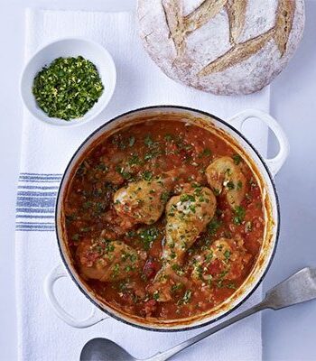 https://www.pontalo.net - Chicken & lentil stew with gremolata