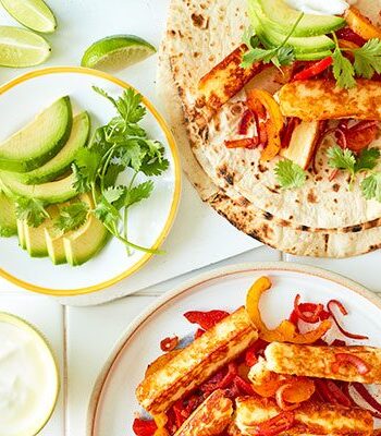 https://www.pontalo.net - Halloumi fajitas