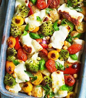 https://www.pontalo.net - Halloumi traybake