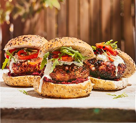 https://www.pontalo.net - Harissa turkey burgers