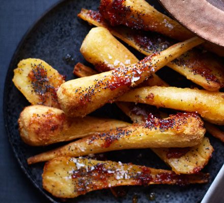 https://www.pontalo.net - Honey-roasted parsnips