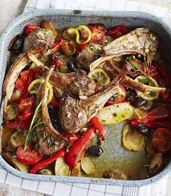 https://www.pontalo.net - Lemon & rosemary traybake lamb