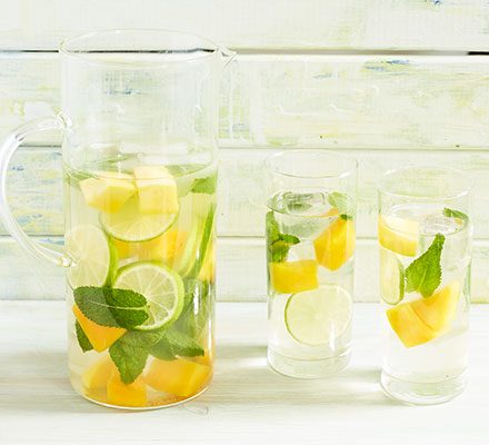 https://www.pontalo.net - Mint & mango iced green tea