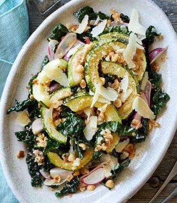 https://www.pontalo.net - Maple-roasted marrow on cavolo nero salad