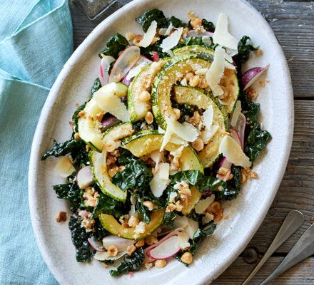 https://www.pontalo.net - Maple-roasted marrow on cavolo nero salad