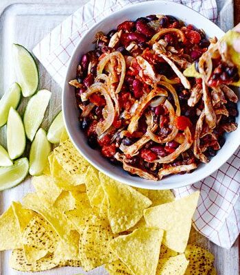 https://www.pontalo.net - Mexican pulled chicken & beans