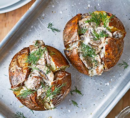 https://www.pontalo.net - Mushroom jacket potatoes