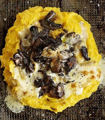 https://www.pontalo.net - Creamy polenta & mushroom ragout