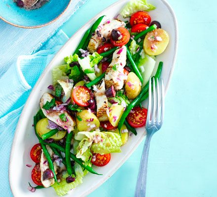 https://www.pontalo.net - Niçoise chicken salad