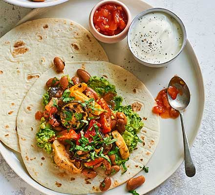 https://www.pontalo.net - No-cook veggie fajitas