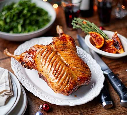 https://www.pontalo.net - Marmalade glazed roast duck