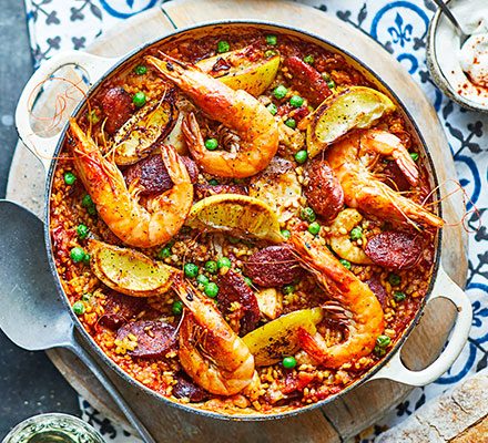 https://www.pontalo.net - Paella in the oven