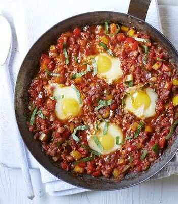 https://www.pontalo.net - Pancetta & pepper piperade