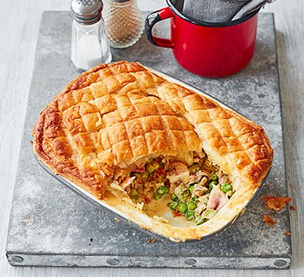 https://www.pontalo.net - Pea & ham pot pie