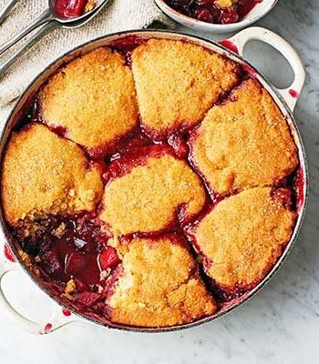 https://www.pontalo.net - Ultimate plum & apple cobbler