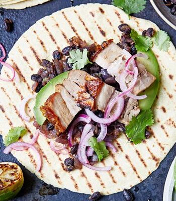 https://www.pontalo.net - Pork & black bean tacos