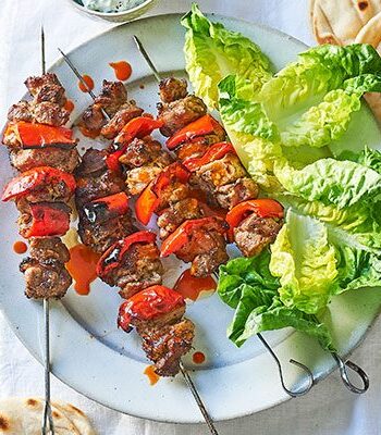 https://www.pontalo.net - Pork souvlaki