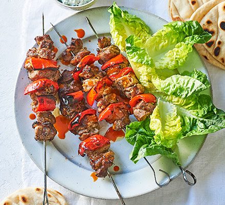 https://www.pontalo.net - Pork souvlaki