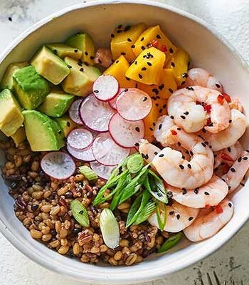 https://www.pontalo.net - Prawn & grain poke bowls