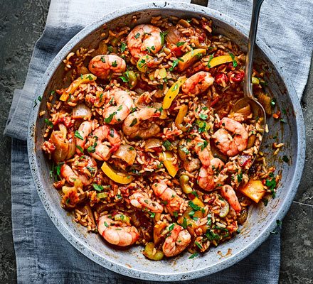 https://www.pontalo.net - Prawn jambalaya