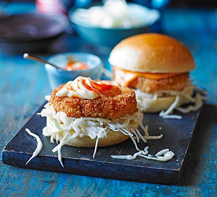 https://www.pontalo.net - Prawn katsu burgers