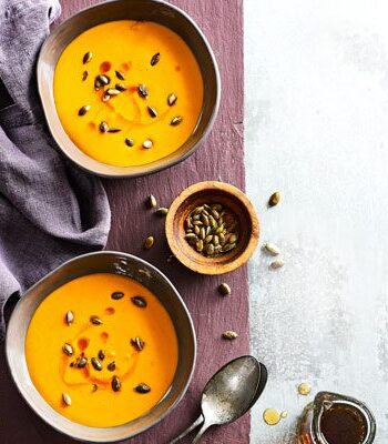 https://www.pontalo.net - Pumpkin & bacon soup