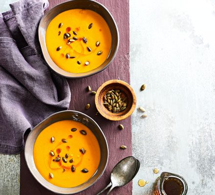 https://www.pontalo.net - Pumpkin & bacon soup