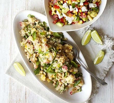 https://www.pontalo.net - Summer fruit quinoa salad