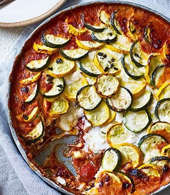 https://www.pontalo.net - Baked ratatouille & goat’s cheese