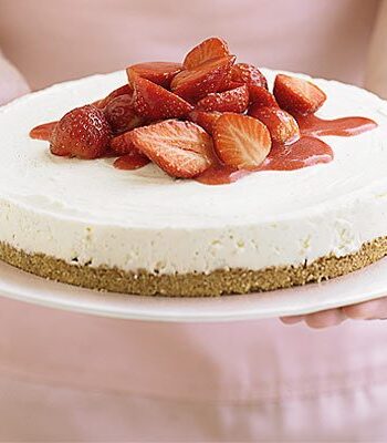 https://www.pontalo.net - Strawberry cheesecake in 4 easy steps